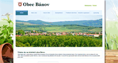 Desktop Screenshot of banov.cz