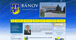 Desktop Screenshot of banov.sk